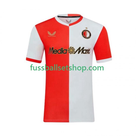 Günstige Fußball Trikotsatz Feyenoord Rotterdam Herren Heimtrikot 2025-2026 Kurzarm