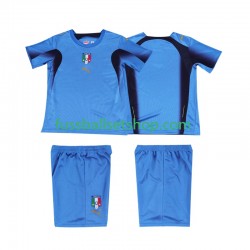 Günstige Fußball Trikotsatz Italien Retro Kinder Heimtrikot 2006 Kurzarm