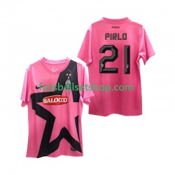 Günstige Fußball Trikotsatz Juventus Turin Andrea Pirlo 21 -2012 Retro Herren Auswärtstrikot 2011 Kurzarm