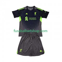 Günstige Fußball Trikotsatz Liverpool Torwart Kinder Heimtrikot 2025-2026 Kurzarm