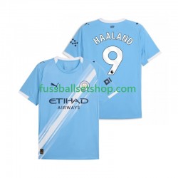 Günstige Fußball Trikotsatz Manchester City Erling Haaland 9 Herren Heimtrikot 2025-2026 Kurzarm
