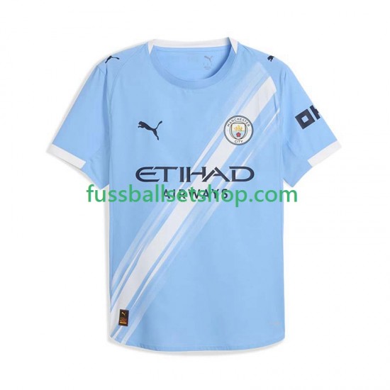 Günstige Fußball Trikotsatz Manchester City Herren Heimtrikot 2025-2026 Kurzarm