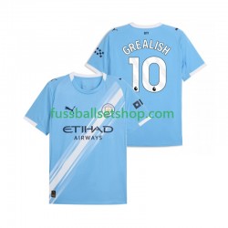 Günstige Fußball Trikotsatz Manchester City Jack Grealish 10 Herren Heimtrikot 2025-2026 Kurzarm