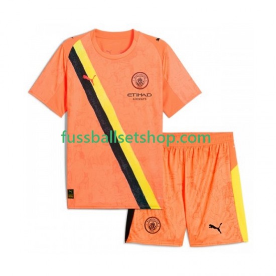 Günstige Fußball Trikotsatz Manchester City UPER Kids Torwart Kinder Heimtrikot 2025-2026 Kurzarm