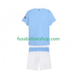 Günstige Fußball Trikotsatz Manchester City Kinder Heimtrikot 2025-2026 Kurzarm