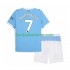 Günstige Fußball Trikotsatz Manchester City Omar Marmoush 7 Kinder Heimtrikot 2025-2026 Kurzarm