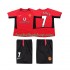 Günstige Fußball Trikotsatz Manchester United BECKHAM 7 2004 Retro Kinder Heimtrikot 2002 Kurzarm