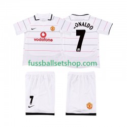 Günstige Fußball Trikotsatz Manchester United Cristiano Ronaldo 7 2003 2005 Retro Kinder Heimtrikot Kurzarm