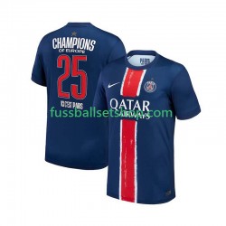 Günstige Fußball Trikotsatz Paris Saint-Germain Champion Herren Heimtrikot 2024-2025 Kurzarm