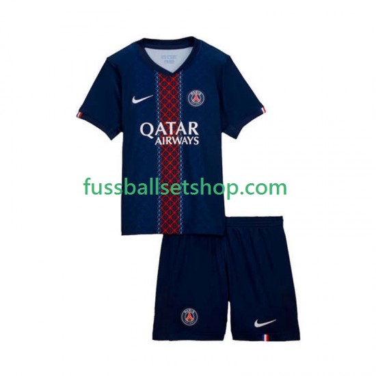Günstige Fußball Trikotsatz Paris Saint-Germain Kinder Heimtrikot 2025-2026 Kurzarm