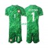 Günstige Fußball Trikotsatz Polen Szczesny 1 Torwart Kinder Ausweichtrikot 2024 Kurzarm