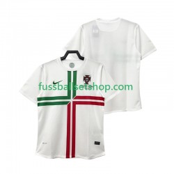 Günstige Fußball Trikotsatz Portugal 2012 Retro Herren Auswärtstrikot Kurzarm