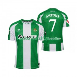 Günstige Fußball Trikotsatz Betis Sevilla Antony 7 Herren Heimtrikot 2025-2026 Kurzarm