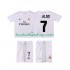Günstige Fußball Trikotsatz Real Madrid Cristiano Ronaldo 7 2015 2016 Retro Kinder Heimtrikot Kurzarm