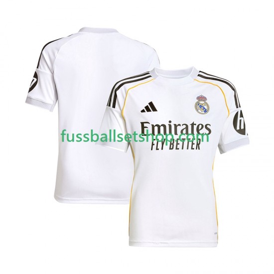 Günstige Fußball Trikotsatz Real Madrid Herren Heimtrikot 2025-2026 Kurzarm