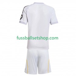 Günstige Fußball Trikotsatz Real Madrid Kinder Heimtrikot 2025-2026 Kurzarm