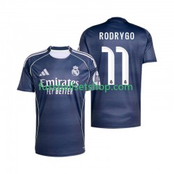 Günstige Fußball Trikotsatz Real Madrid Rodrygo 11 Herren Auswärtstrikot 2025-2026 Kurzarm