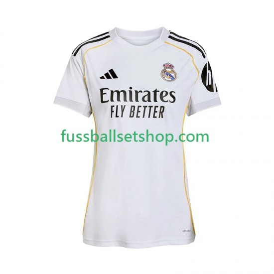 Günstige Fußball Trikotsatz Real Madrid Frauen Heimtrikot 2025-2026 Kurzarm