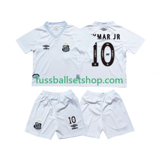 Günstige Fußball Trikotsatz Santos Neymar JR 10 Kinder Heimtrikot 2025-2026 Kurzarm