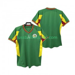 Günstige Fußball Trikotsatz Senegal Retro Herren Auswärtstrikot 2002 Kurzarm