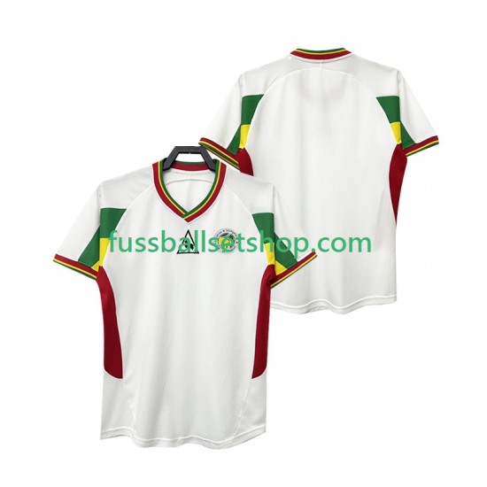 Günstige Fußball Trikotsatz Senegal Retro Herren Heimtrikot 2002 Kurzarm