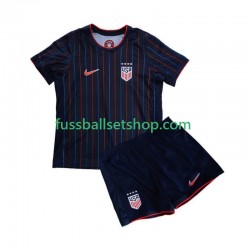 Günstige Fußball Trikotsatz USA Kinder Auswärtstrikot 2025 Kurzarm