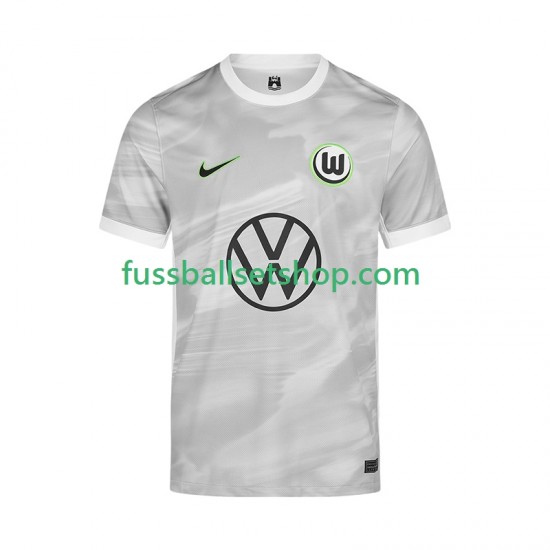 Günstige Fußball Trikotsatz VfL Wolfsburg Herren Auswärtstrikot 2025-2026 Kurzarm