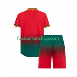 Günstige Fußball Trikotsatz AC Mailand Torwart Kinder Viertestrikot 2024-2025 Kurzarm