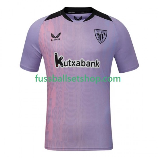 Günstige Fußball Trikotsatz Athletic Bilbao Herren Ausweichtrikot 2024-2025 Kurzarm