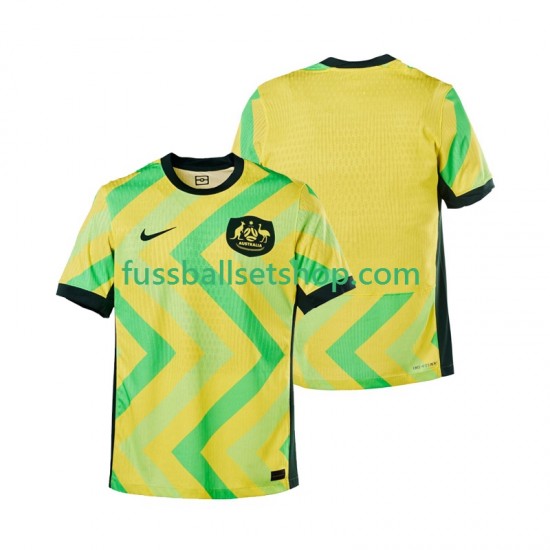 Günstige Fußball Trikotsatz Australien Herren Heimtrikot 2025 Kurzarm