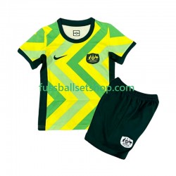 Günstige Fußball Trikotsatz Australien Kinder Heimtrikot 2025 Kurzarm