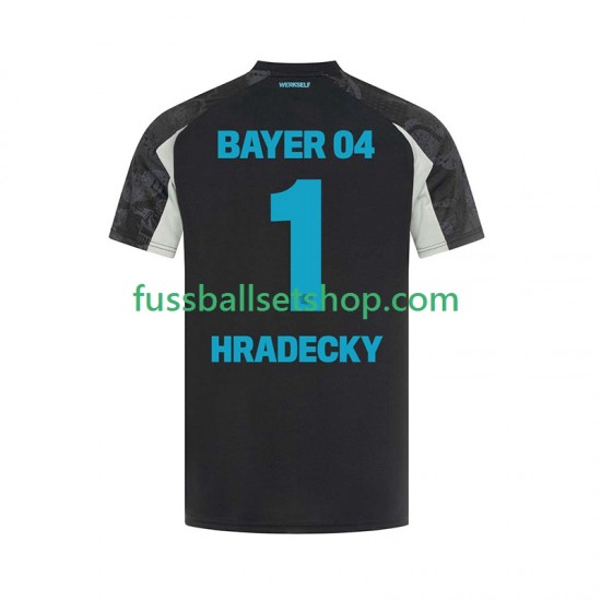 Günstige Fußball Trikotsatz Bayer 04 Leverkusen HRADECKY 1 Herren Ausweichtrikot 2024-2025 Kurzarm