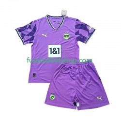Günstige Fußball Trikotsatz Borussia Dortmund Special Torwart Kinder Heimtrikot 2024-2025 Kurzarm