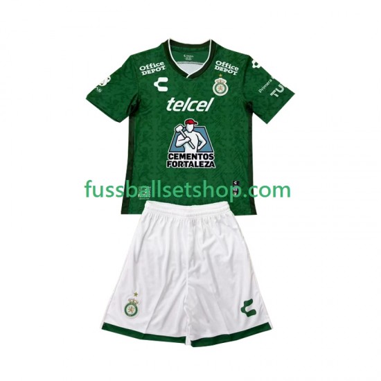 Günstige Fußball Trikotsatz Club Leon Kinder Heimtrikot 2024-2025 Kurzarm