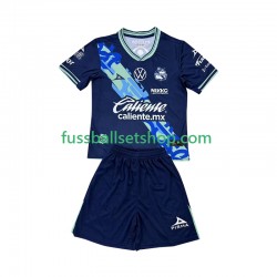Günstige Fußball Trikotsatz Club Puebla Kinder Auswärtstrikot 2024-2025 Kurzarm