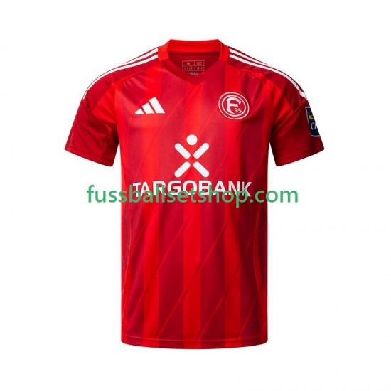 Günstige Fußball Trikotsatz Fortuna Dusseldorf Herren Heimtrikot 2024-2025 Kurzarm