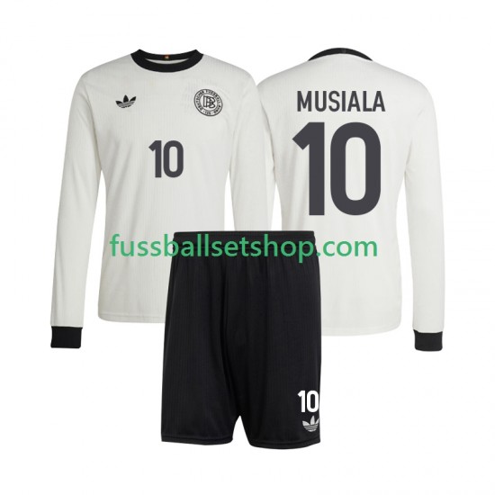 Günstige Fußball Trikotsatz Deutschland Jamal Musiala 10 ANVERSARY Kinder Heimtrikot 2025 Langarm