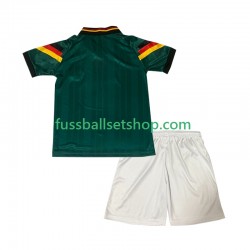 Günstige Fußball Trikotsatz Deutschland 1992 Retro Kinder Auswärtstrikot Kurzarm