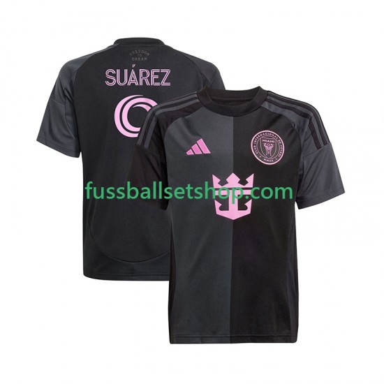 Günstige Fußball Trikotsatz Inter Miami Suárez Luis 9 Herren Auswärtstrikot 2025 Kurzarm