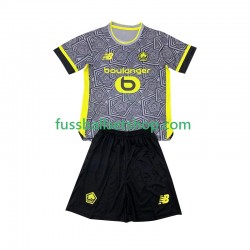 Günstige Fußball Trikotsatz OSC Lille Kinder Ausweichtrikot 2024-2025 Kurzarm