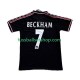 Günstige Fußball Trikotsatz Manchester United Beckham 7 Retro Herren Ausweichtrikot 1998 1999 Kurzarm