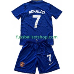 Günstige Fußball Trikotsatz Manchester United Cristiano Ronaldo 7 2009 Retro Kinder Ausweichtrikot 2008 Kurzarm