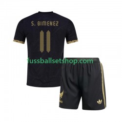 Günstige Fußball Trikotsatz Mexiko Santiago Gimenez 11 Gold Cup Kinder Heimtrikot 2025 Kurzarm
