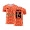 Günstige Fußball Trikotsatz Niederlande Cruyff 14 1988 Retro Herren Heimtrikot Kurzarm