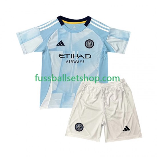 Günstige Fußball Trikotsatz New York City FC Kinder Heimtrikot 2025 Kurzarm