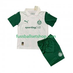 Günstige Fußball Trikotsatz Palmeiras Kinder Auswärtstrikot 2025 Kurzarm