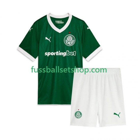 Günstige Fußball Trikotsatz Palmeiras Kinder Heimtrikot 2025 Kurzarm