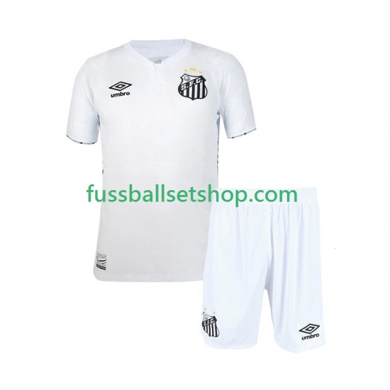 Günstige Fußball Trikotsatz Santos Kinder Heimtrikot 2024-2025 Kurzarm
