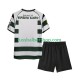 Günstige Fußball Trikotsatz Sporting CP 2001 2003 Retro Kinder Heimtrikot Kurzarm