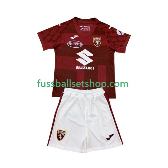 Günstige Fußball Trikotsatz Torino Kinder Heimtrikot 2024-2025 Kurzarm
